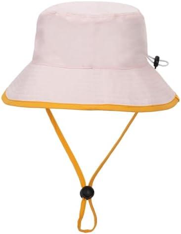 Baby Sun Hat Toddler Bucket Hat Summer Kids Beach Hats Wide Brim Outdoor Play Hat for Boys Girls(for 6 motnhs -2 Years)