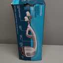 Homedics Back Massager  Heated Automatic Percussion Back, Body and Neck Massager with Duel Pivoting Heads, Interchangeable Nodes, for Shoulders, Legs and Feet, White