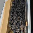 2 Pack 6FT Lighted Black Halloween Tree with 288 LED Orange & Purple Lights