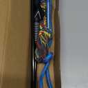 Flirt Pole for Dogs Pet Teaser Wand Outdoor Interactive Pet Dog Flirt Pole Training Exercise Rope Toy for Small Medium Large Dogs Cats (Blue & Black)