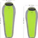 Teton 20F and 5F Degree Sleeping Bag; Lightweight, Warm Weather Mummy Sleeping Bags for Adults and Kids, Camping, Backpacking, Hiking