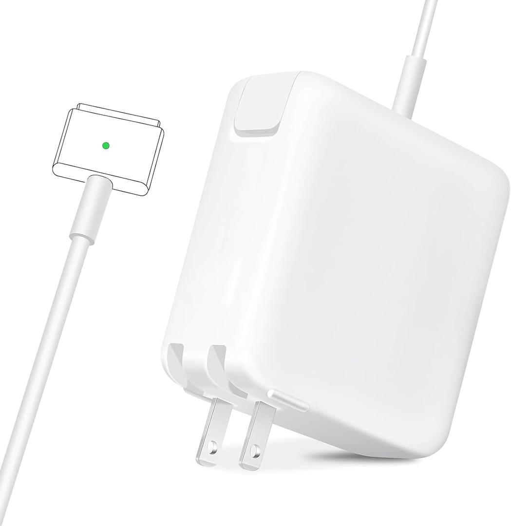 Mac Book Pro Charger,Replacement for Mac Book Pro/Air AC 60W Power T-Tip Shape Connector Power Adapter for 11 inch and 13 inch (Between 2012-2017)