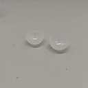 Unomor 200pcs Round Fillable Capsules Empty Balls for Party Favors Bead Storage and Creative Display Candy Packaging Containers