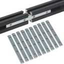 10PCS Straight Line Inside Connector Joint Bracket Length 3.9 Inch with M5 Screws for 6mm T Slot Aluminum Extrusion Profile 2020 Series