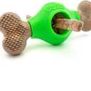 GURU Pet: Adjust-A-Chew - Medium - Dog Toy, Holds Various Shaped Treats & Bones, Bacon-Flavored Textured Ends, Durable Bone-Shaped, Interactive Play
