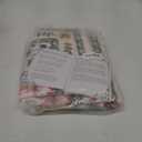 Deerly Floral Entryway Rug 2x3 Small Vintage Boho Bathroom Door Mat Washable Non-Slip Soft Low Pile Thin Indoor Carpet Home Decor for Kicthen Entrance Farmhouse Throw Rug, Beige/Green/Multi