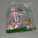 Tri-Color Harness for Medium Dog, Adjustable Step-in Design No Pull Dog Harness No Pull, Heavy Duty Puppy Harness, Easy Walk Medium Size Dog,M: 3/4''''W x Chest 19''- 25''' (Blue Pink Orange)