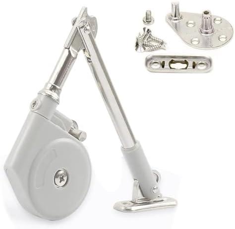 Soft Close Cabinet Hinges, Soft Close Hinges for Toy Boxes, Wooden Box, Flap Doors, Storage Trunk, Lid Stay 105 Degree Open