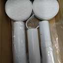 Extra Long Tension Curtain Rod 40-183Inch (3.3-15 ft) White, 1.26" Diameter
