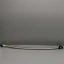 Moen Curved Adjustable Spring Tension No Drill Shower Curtain Rod for Bathroom, Chrome Finish, CSR2172CH