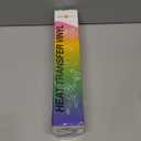 HTVRONT Silver Glitter HTV Vinyl Roll-12 x 15FT Silver Glitter Heat Transfer Vinyl for Shirts, Glitter Iron on Vinyl for All Cutting Machines Easy to Cut for Heat Vinyl Design