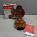 Gourmia Belgian Waffle Maker – Adjustable Browning Control, Nonstick Plates, Ready & Power Indicator Lights, Compact Upright Storage, Cool-Touch Handle