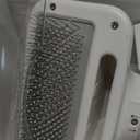 2-in-1 Dog Dryer with Slicker Brush for Small Dogs and Cats, Pet Hair Dryer, Dog Blow Dryer for Grooming with 300 Watts, 75-85 dB, Adjustable Temperature, Overheat Protection