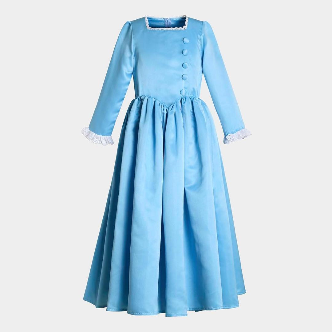 Historical American Dress Hamilton Dress Angelica Costume Schuyler Sisters Gowns Dresses, 4Y