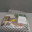 Boho Runners for Hallways 2x8 ft Washable Runner Rug Non Slip Rubber Backed Kitchen Rug Woven Entryway Runner Rugs Tassels Carpet Runners for Indoor Hallway Bedroom (Grey/Beige)