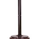 Amazon Basics 46,000 BTU Portable Outdoor Propane Patio Heater with Wheels, Commercial & Residential, Easy to Use, with Water Tank, Havana Bronze, 32.1 x 32.1 x 91.3 inches