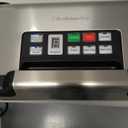 95kPa Vacuum Sealer Machine with AquaLock Technology, for Moist Seals, 2X Seal & 130W, Fully Automatic Food Sealer, Built-In Cutter, Bag Storage & Hose, Precision Sealing, 2 Bag Rolls,Stainless Steel