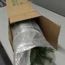 National Tree Company 3 ft Pre-Lit Nordic Spruce Mini Artificial Christmas Tree, 100 Clear Lights, 363 Tips, Burlap Base, Green