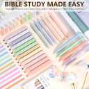 Bible Cover Case for Women Large Bible Bag, Bible Study Supplies Journaling Kit Quilted Church Bag with Handle, Puffer Book Carrying Case w/Tabs Accessories Mothers Day Christian Gifts for Women Mom