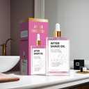 Shaving oil-Soothes Skin and Helps Protect Against Cuts,For All Skin Types (red)