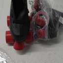 Chicago Boys Rink Roller Skate - Black Youth Quad Skates - Size J10, Chicago Boys Skate J10