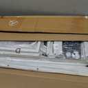 Sweetcrispy 9 Drawer Fabric Dresser Storage Tower Drawer Organizer, White, 11.8"D x 39.6"W x 39.8"H