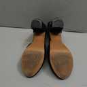 Ankis Black Platform Closed Toe Heels for Women, Womens Heels Closed Round Toe Chunky Block Pumps Shoes, Size US 6.5