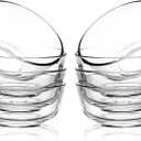 Sweejar Small Glass Bowls Set, 8 oz Prep Bowls for Cooking, 4 inch Bowls for Kitchen, Dessert Bowls for Ice Cream, Serving Bowls for Dipping, 4 pack