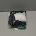 B2prity Womens One Piece Swimsuit Retro Square Neck Tummy Control Bathing Suits Ruched Modest Full Coverage Swimwear Black,White, XL