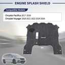 68489769AA Engine Splash Shield Fit for Chrysler Pacifica/Voyager 2017 2018 2019 2020 2021 2022 2023 2024 2025 2026 3.6L V6 Mud Flap Case Cover | Chassis Protection Skid Plate 68650708AA