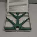 haakaa Portable Baby Bottle Drying Rack with Tray, Space Saving Bottle Drying Tree for Bottles/Pump Parts/Pacifiers,Easy-Store Dryer Rack Great for Home & Travel, BPA Free (Green)