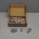 Ravinte 30 Pack Brushed Nickel Round Zinc Cabinet Knobs for Kitchen Bathroom Closet Dresser Cabinets