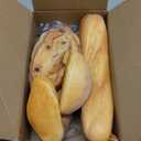 Woration 6pcs Fake Bread Set Decoration Realistic Loaves Artificial French Loaf Dessert Faux Food for Home Kitchen Bakery Display Photography Prop