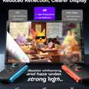 JSAUX Obsidian AR Tempered Glass Screen Protector for Switch 2 with Easy-Install Guide Frame, High Transparency AR Coating, 9H+ Hardness, Bubble Free, Anti Fingerprint, Shatter Resistant 1 Pack