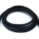 Monoprice Premier Series 1/4 Inch (TS) Male to Male Audio Cable Cord - 6 Feet- Black 16AWG (Gold Plated)