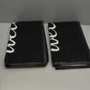 EARTHALL Door Mat 2-Pack Outside Inside Hello Doormat 30"x17.5" Durable Floor Mat Non Slip Mat Ultra Absorb Mud Easy Clean Front Doormat for Garage, Entryway, Patio, High Traffic Areas, Black