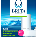 Brita Faucet Mount Water Filter System, White, No-Wait Filtration, Easy Install, Multi-Use Tap Water Filter for Kitchens, Bathrooms & Small Spaces