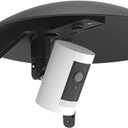 Holicfun Sun & Rain Shade Cover with 360 Adjustable Mount for Ring and Blink Outdoor Security Cameras - Black