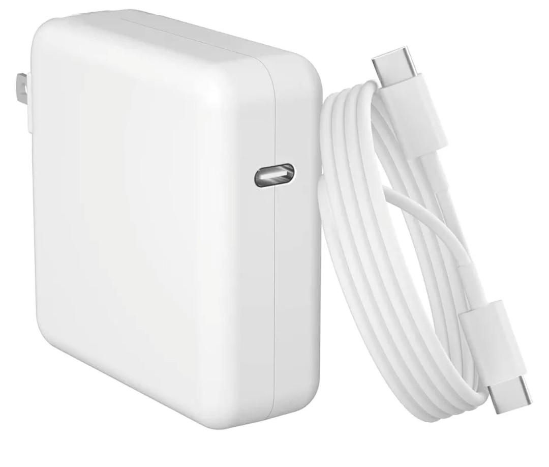 Mac Book Pro Charger - 96W USB C Charger Fast Charger for USB C Port MacBook pro & MacBook Air, ipad Pro, Samsung Galaxy and All Type C Device, 6.6 ft USBC Cable Included