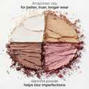 tarte glow wardrobe highlighting eye & cheek palette Highlighter, Blush, Bronze & Eyeshadow All-in-One Face & Eye Viral Makeup for Everday Radiant Blendable Glow, Vegan & Cruelty Free, full size