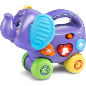 VTech Push and Explore Elephant, Purple