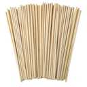 150 Pcs Wooden Dowel Rods - 1/8 x 12 Inch Wooden Sticks for Crafts Unfinished Natural