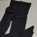 beister Medical Compression Pantyhose for Women & Men, 20-30mmHg Graduated Support Tights, Opaque Footless Waist High Compression Stockings & Leggings for Varicose Veins, Edema, Flight, DVT (Large, Black)