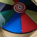 Spinning Wheel - 12 Inch Color Prize Wheel with Stand, Table Spinner for Trade Shows, Carnivals & Home Games