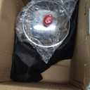 Hakan Teapot Set with Self Strainer Double Lids, Stainless Steel Midi Double Bondy Tea Pot Set, Turkish Samovar Style, Tea Kettle for Loose Leaf Tea with Bakelite Hande | 1.05 + 1.9 Qt