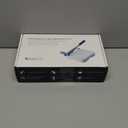 KITCHENDAO Multipurpose Cheese Slicer Cutter with Board for Arthritic and Weak Hands, Adjustable Thickness Dial for Block Cheese, Effortless Slicing, Guillotine Sausage Ham Biltong Jerky Slicer (Blue)