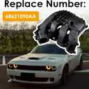 05184693AE 68621090AA Intake Manifold Compatible with 2011-2020 Dodge RAM Chrysler 3.6L V6 Vehicles - 200 300 Grand Cherokee Journey Grand Caravan Town & Country Avenger