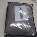 yescool Weighted Blanket for Adults (20 lbs, 60 x 80, Grey) Cooling Heavy Blanket for Sleeping Perfect for 190-210 lbs, Queen Size Breathable Blanket with Premium Glass Bead, Machine Washable