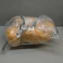 Kajaia 4 Pcs Fall Decor Thanksgiving Pumpkin Throw Pillow Fall Pillow 11 Inches 7 Inches 3D Cushion Thanksgiving Sherpa Plush Fluffy Stuffed for Autumn Christmas Home Sofa(Yellow)