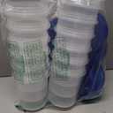 Food Storage Containers with Twist Top Lids, Ultra Thick Airtight Plastic Containers for Soup, Leftover, Ice Cream, Overnight Oats, BPA Free Stackable Freezer Containers [12 Pack-32 oz]